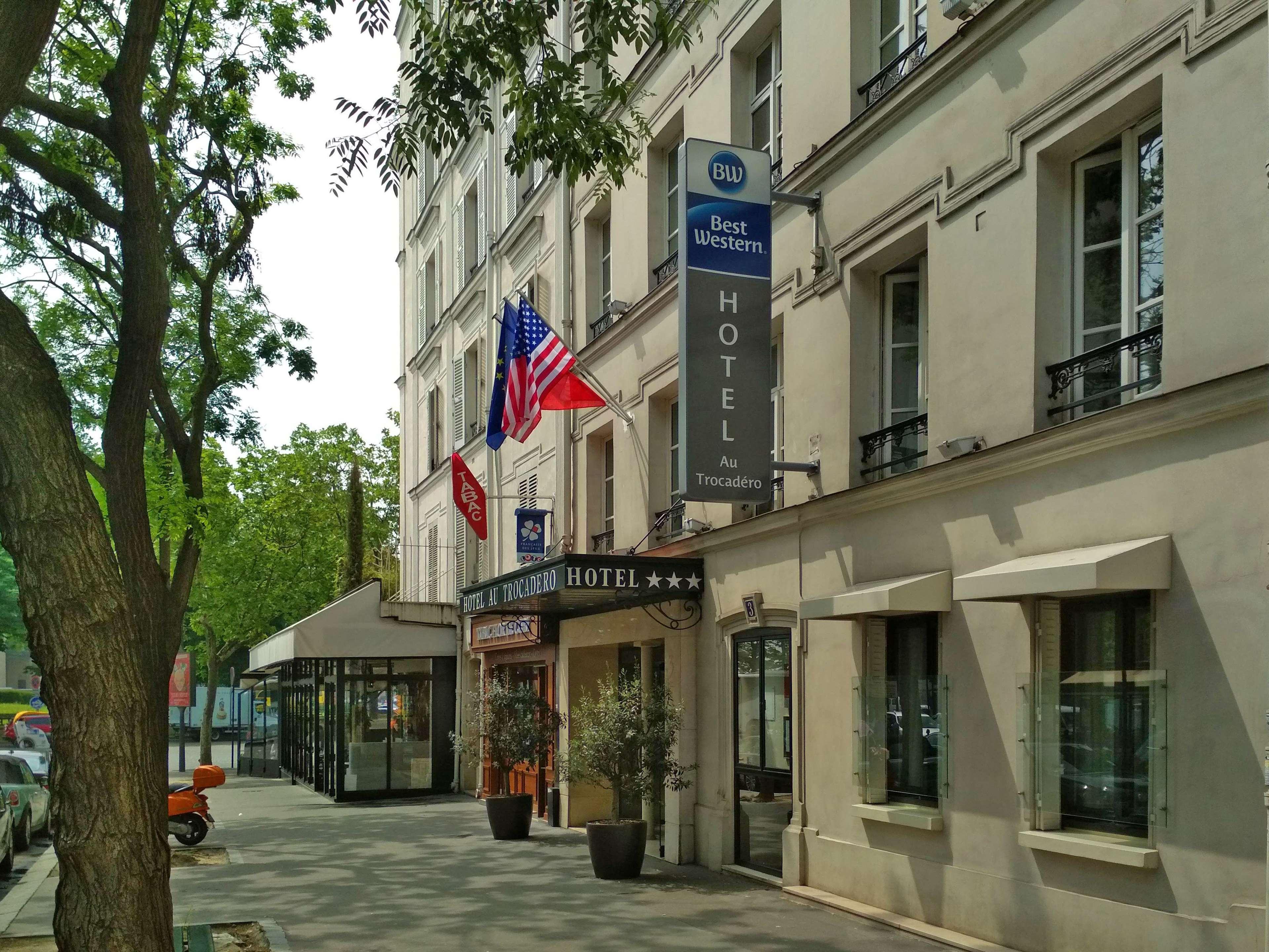 Best Western Au Trocadero Paris Bagian luar foto